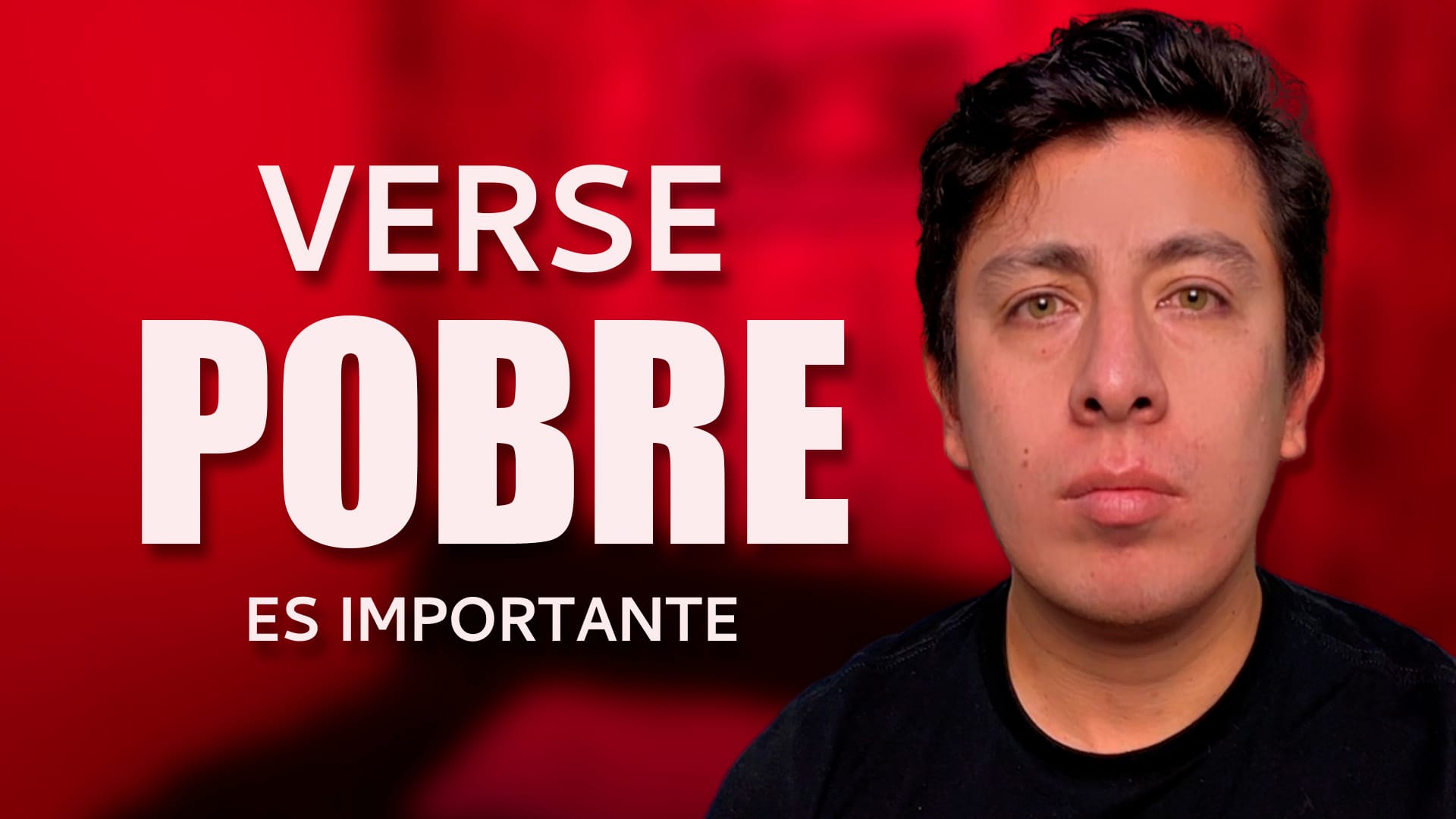 Lucir pobre